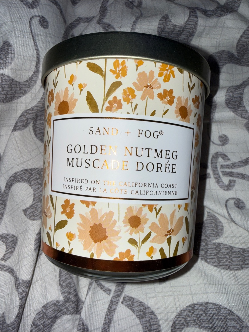 Sand+fog candle 🕯️ golden nutmeg